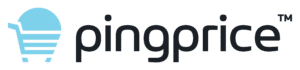 pingprice logo 2023 bleu noir