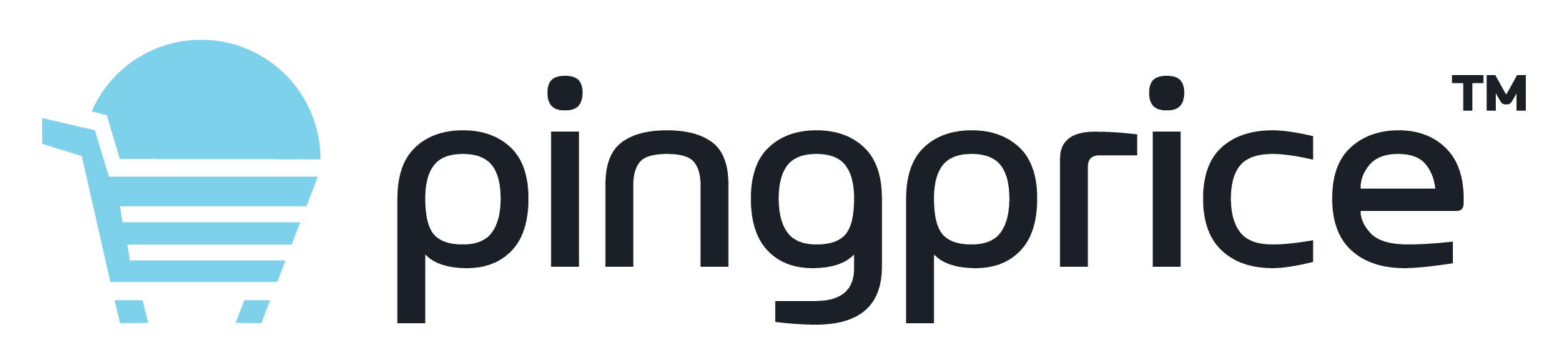 pingprice logo 2023 bleu noir