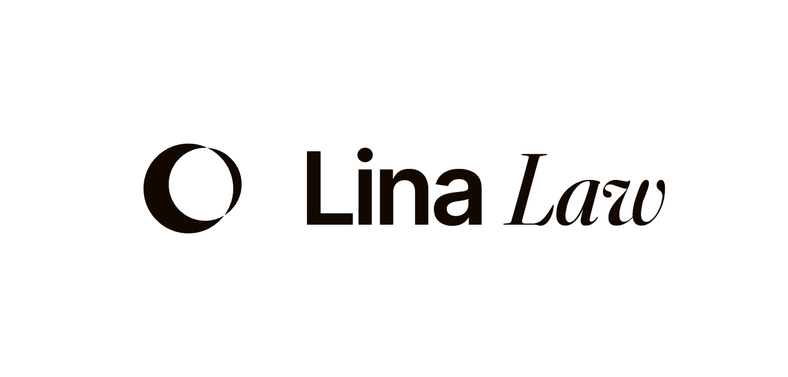 logo lina law full white logo lina law full white